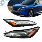 Pair of Headlights for Nissan Rogue (2021–2023) with DRL