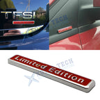 3D Red Metal Limited Edition Emblem Badge for Car (2015–2019)