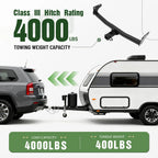 Class 3 Trailer Hitch Receiver for Jeep Patriot Compass (2011–2017)