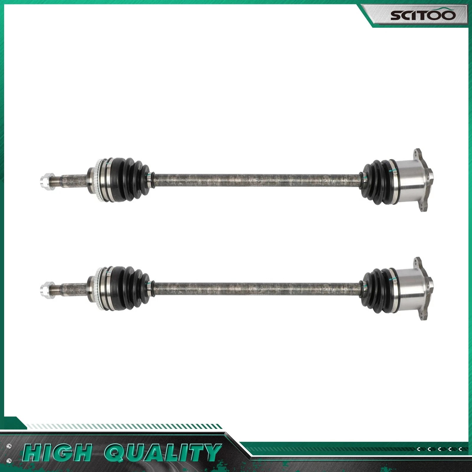 2X CV Axles for Toyota Sienna 3.3L/3.5L (2004–2010)