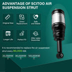 Rear Air Suspension Strut for Range Rover Sport, LR4, LR3 HSE (2005–2013)