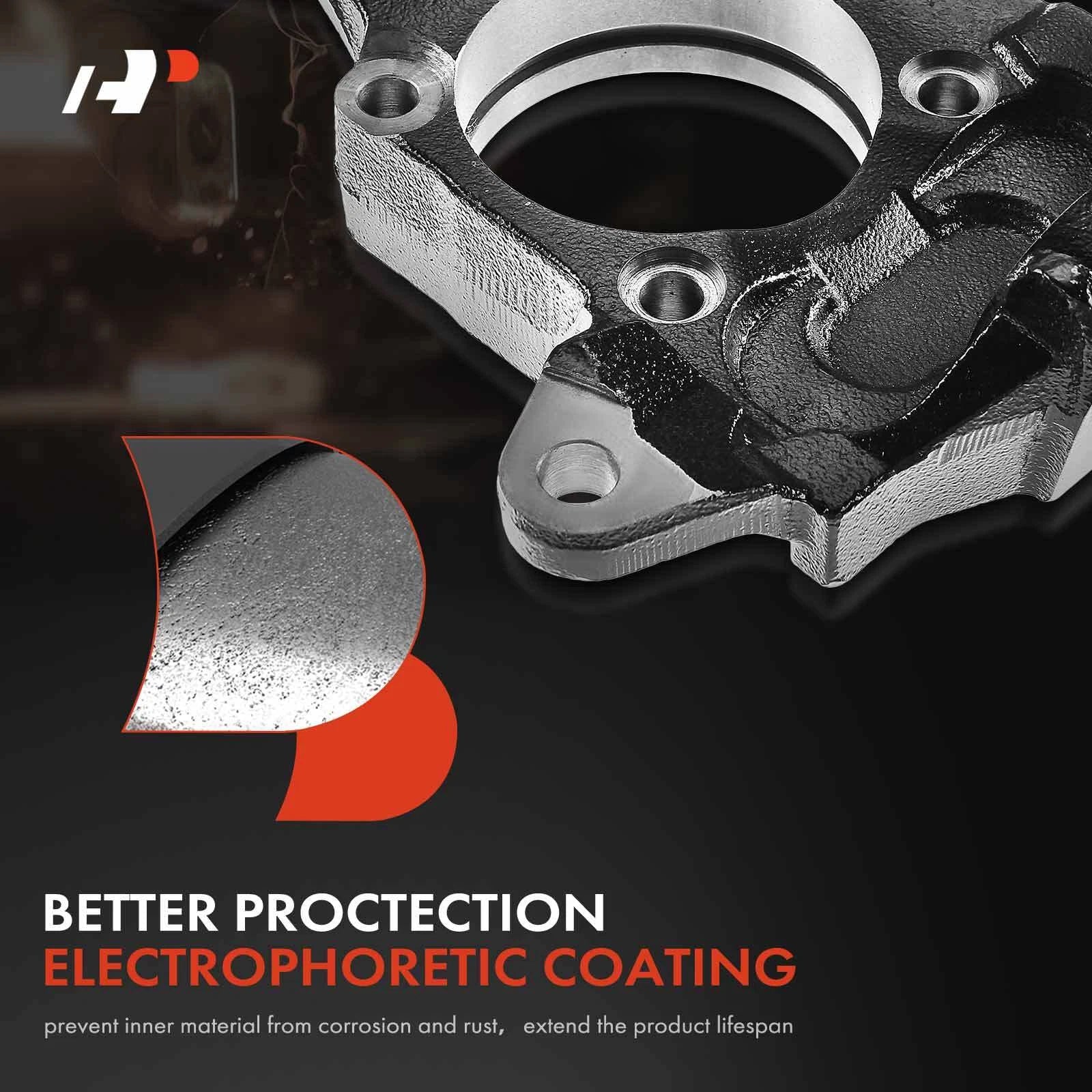 Front Left Steering Knuckle for Chevy Silverado 1500 GMC Sierra 1500 (2007-2018)