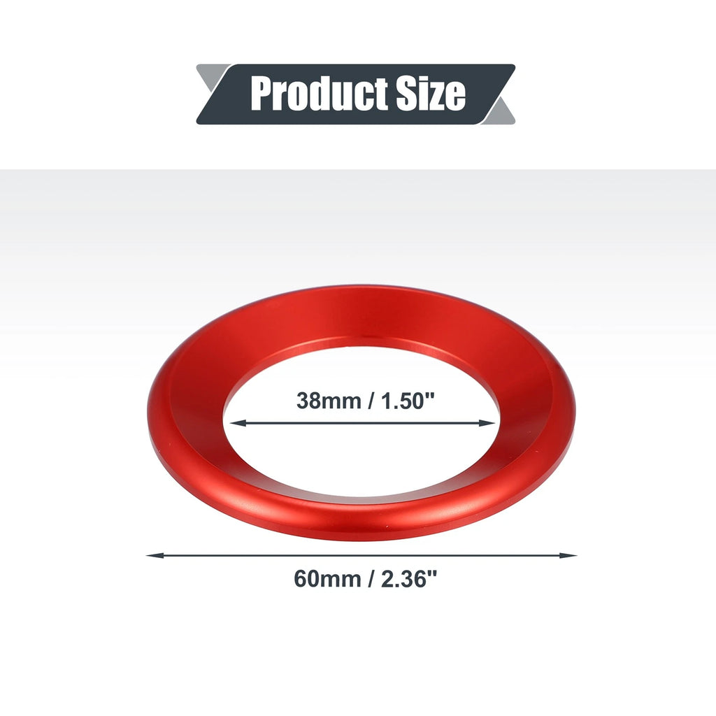 2Pcs Red Door Audio Speaker Ring Cover for Honda Civic (2016–2021) 746453975761