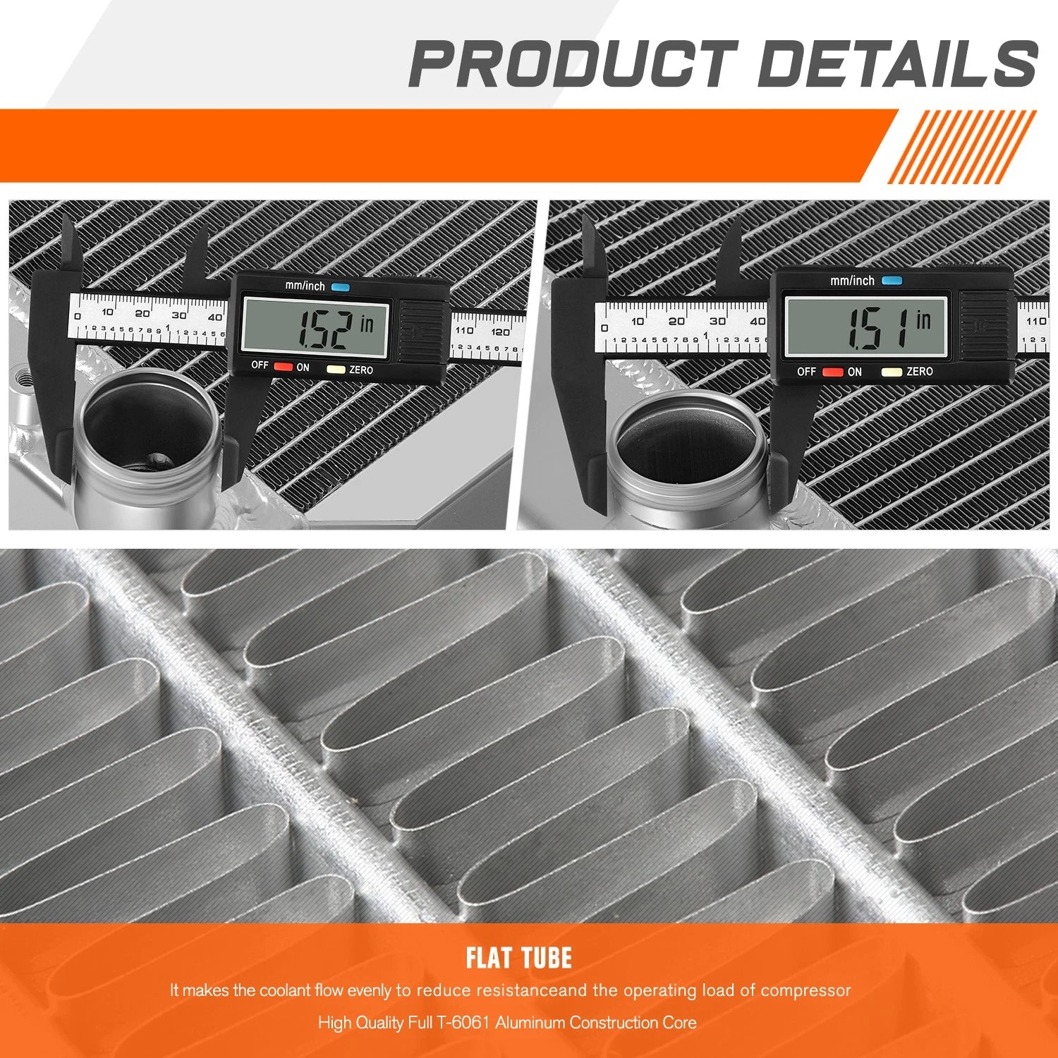 Aluminum Radiator for Ford Transit Connect/Escape (2013–2018)