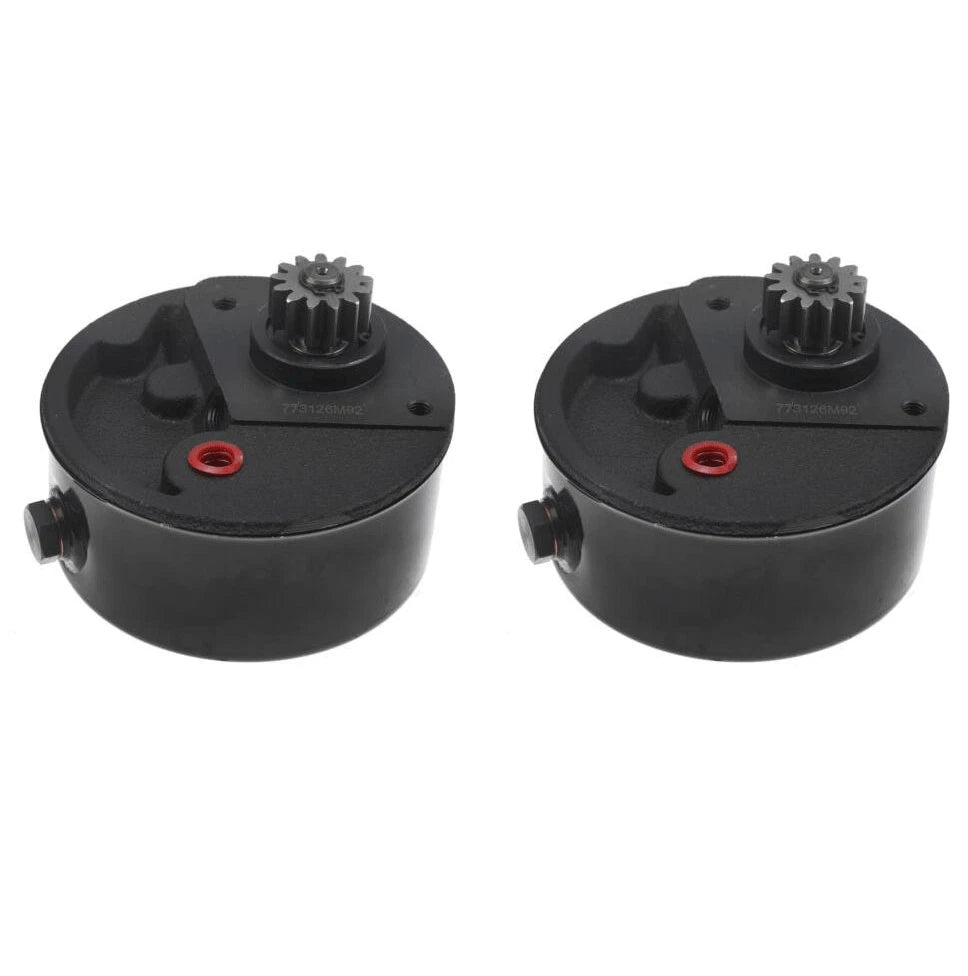 2X Power Steering Pump 773126M92 for MF 135 150 230 235 250 (–)