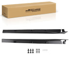 2pcs ABS Side Skirt Kit for Honda Civic Sedan 4DR Si (2016–2021) Matte Black