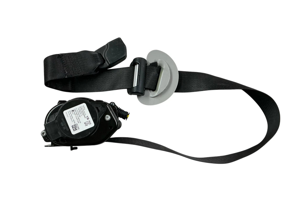 Front Right Side Seat Belt for Tesla Model Y (2020–2023) 1493783-01-C, Black