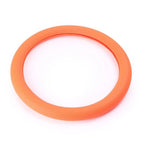 Universal Steering Wheel Cover for Cars (12.99-14.96") - Orange, Anti-static, Non-slip