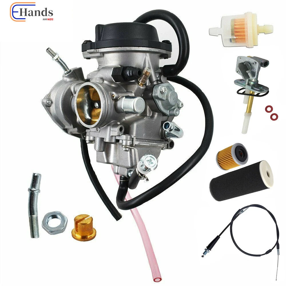 Carburetor & Throttle Cable Set for Yamaha Raptor 350 YFM350R (2004–2013)