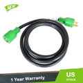 30 Amp Generator Extension Cord for NEMA L14-30P/L14-30R (10FT)