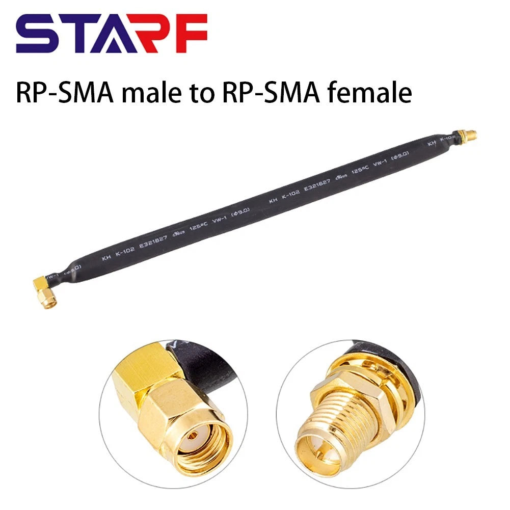 Extension Cable Pigtail RP-SMA Male to RP-SMA Female for Automotive