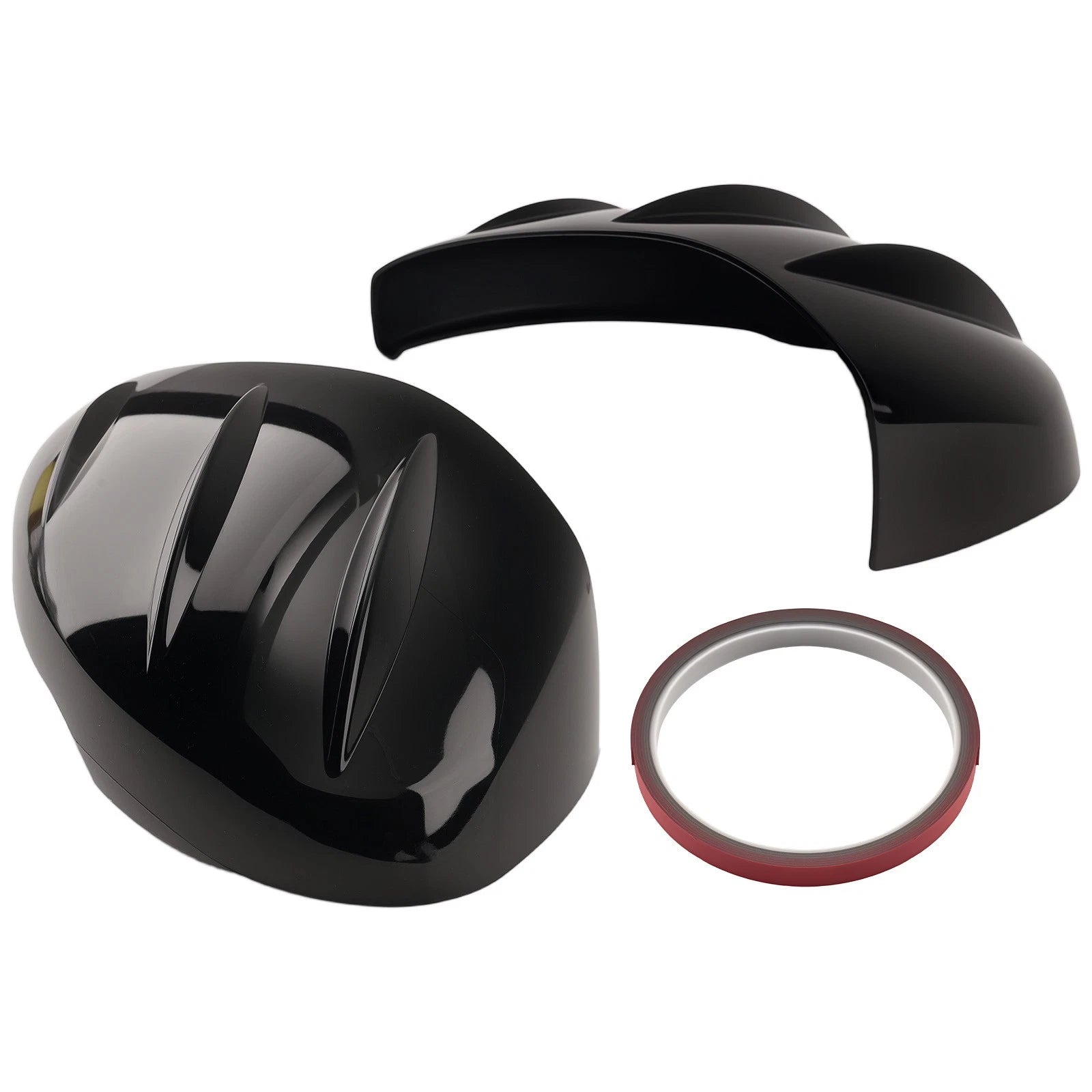 L+R Side Mirror Covers for Honda Civic (2022–2023) Black