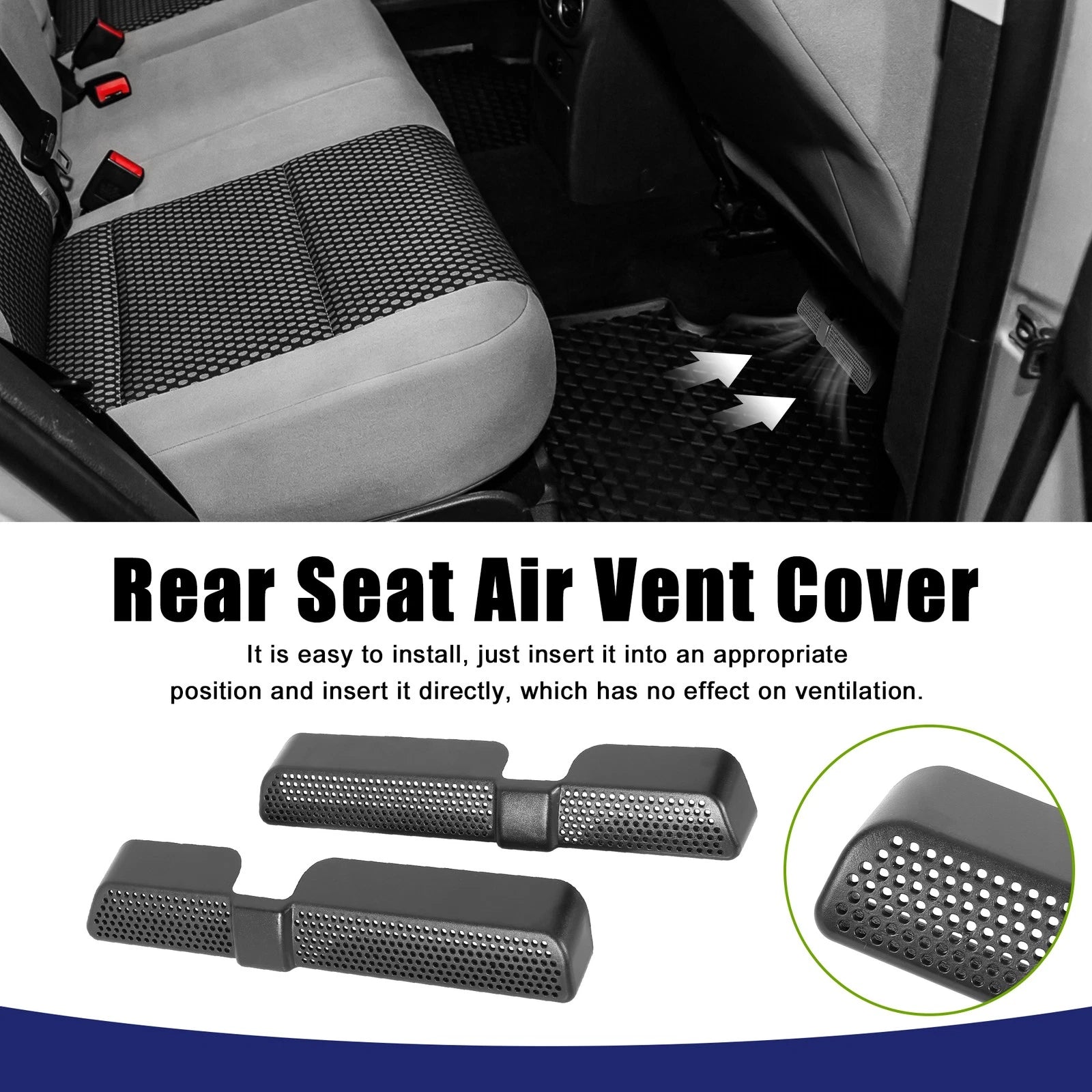 Pair of Air Vent Covers for Volkswagen Tiguan (2018–2019)