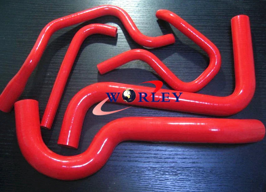 Aluminum Radiator + Black Hose for Holden Commodore VN-VS V6 3.8L (1988-1997)