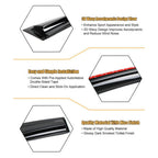 Set of 4 Window Visors for Toyota Corolla 4DR (2003–2008)