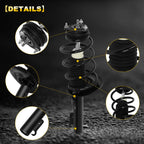 Set of 2 Complete Strut Spring Assemblies for Ford Focus (2008–2011)