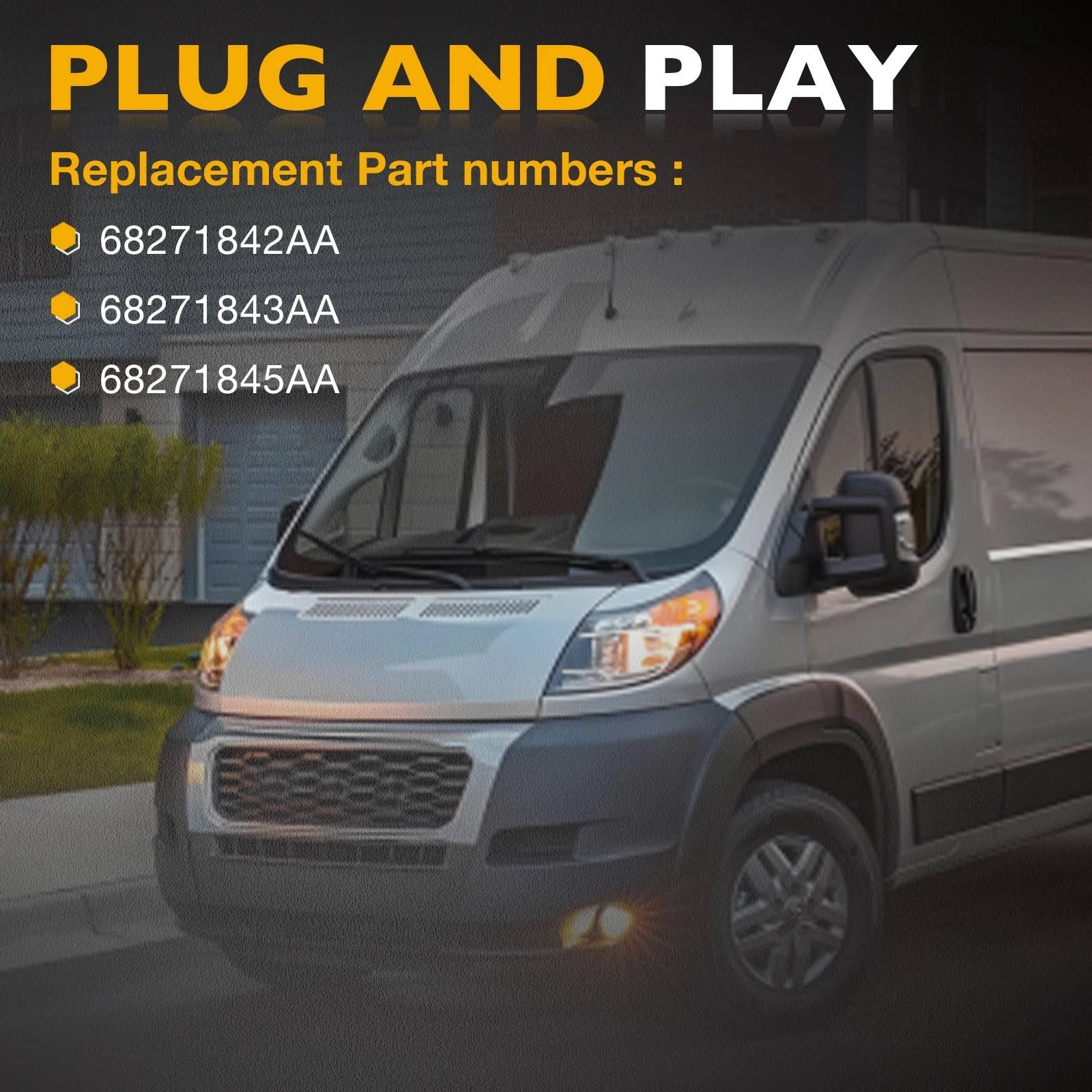 Sliding Door Roller Kit for Ram ProMaster (2014–2025)