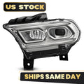 Full LED Projector Headlight for Dodge Durango (2021–2024) Chrome Left