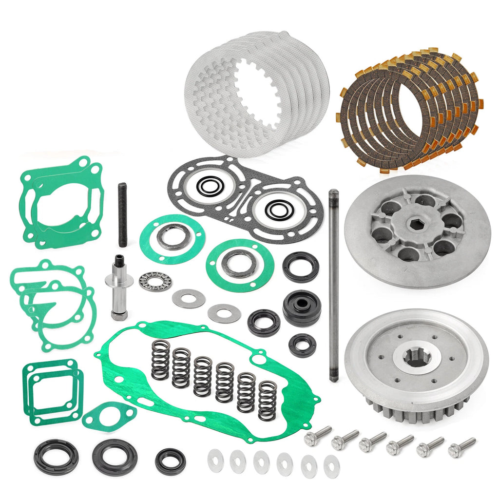 Clutch Kit for Yamaha Banshee 350 (1987–2006) - Pressure Plate, Center Hub, Gasket