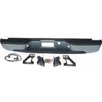 Replacement Silver Step Bumper Assembly for GMC Sierra 1500 (2007–2013)