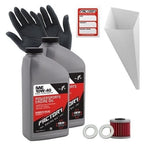 2X 10W-40 Oil Change Kit for Honda TRX450R TRX450ER (2004–2009)