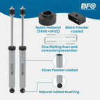 2.5" Suspension Lift Kit with Shocks & Coil Spacers for Dodge Ram 1500 (1994–2001)