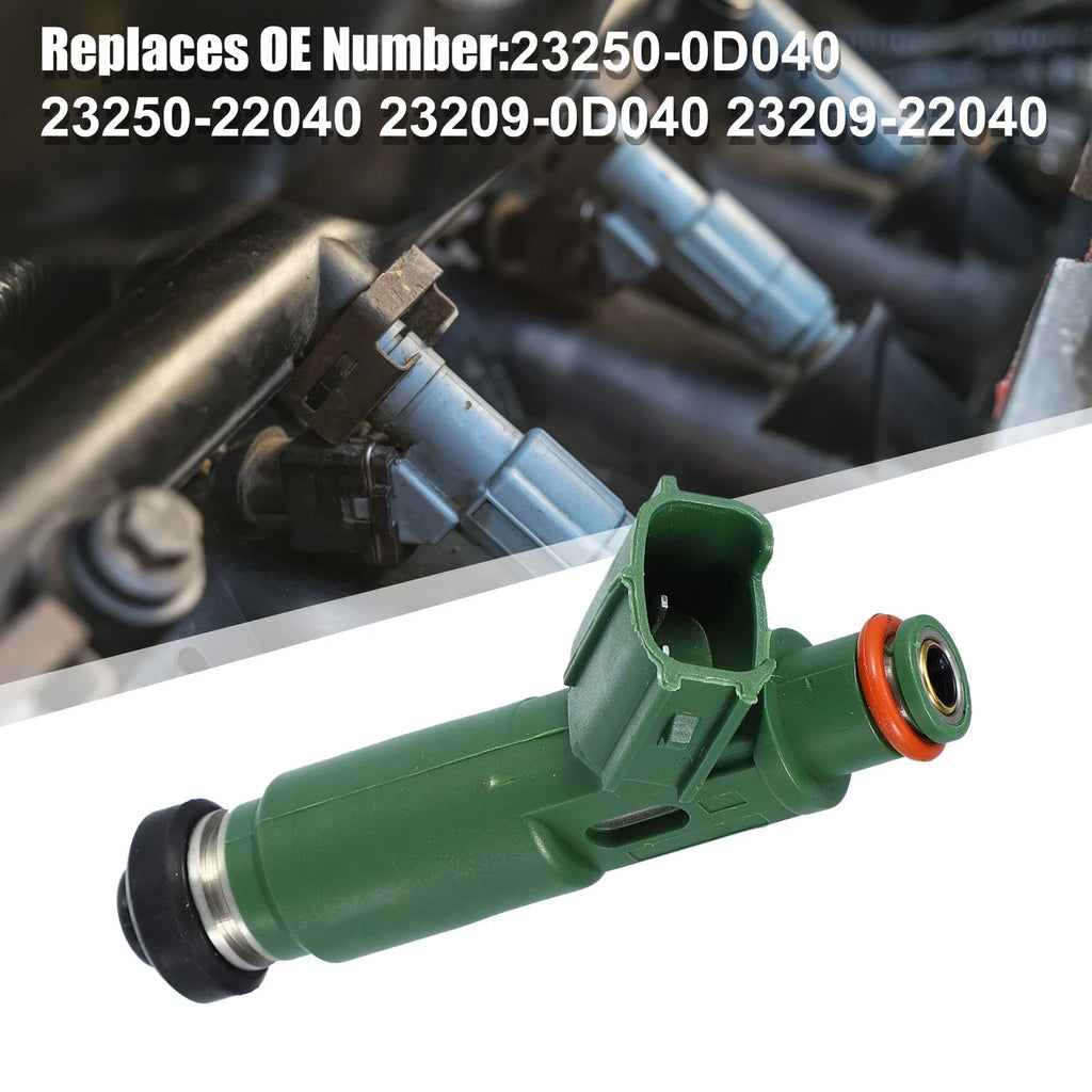 Set of 4 Fuel Injectors 23250-22040 for Toyota Corolla Matrix Celica MR2 (2003–2008)