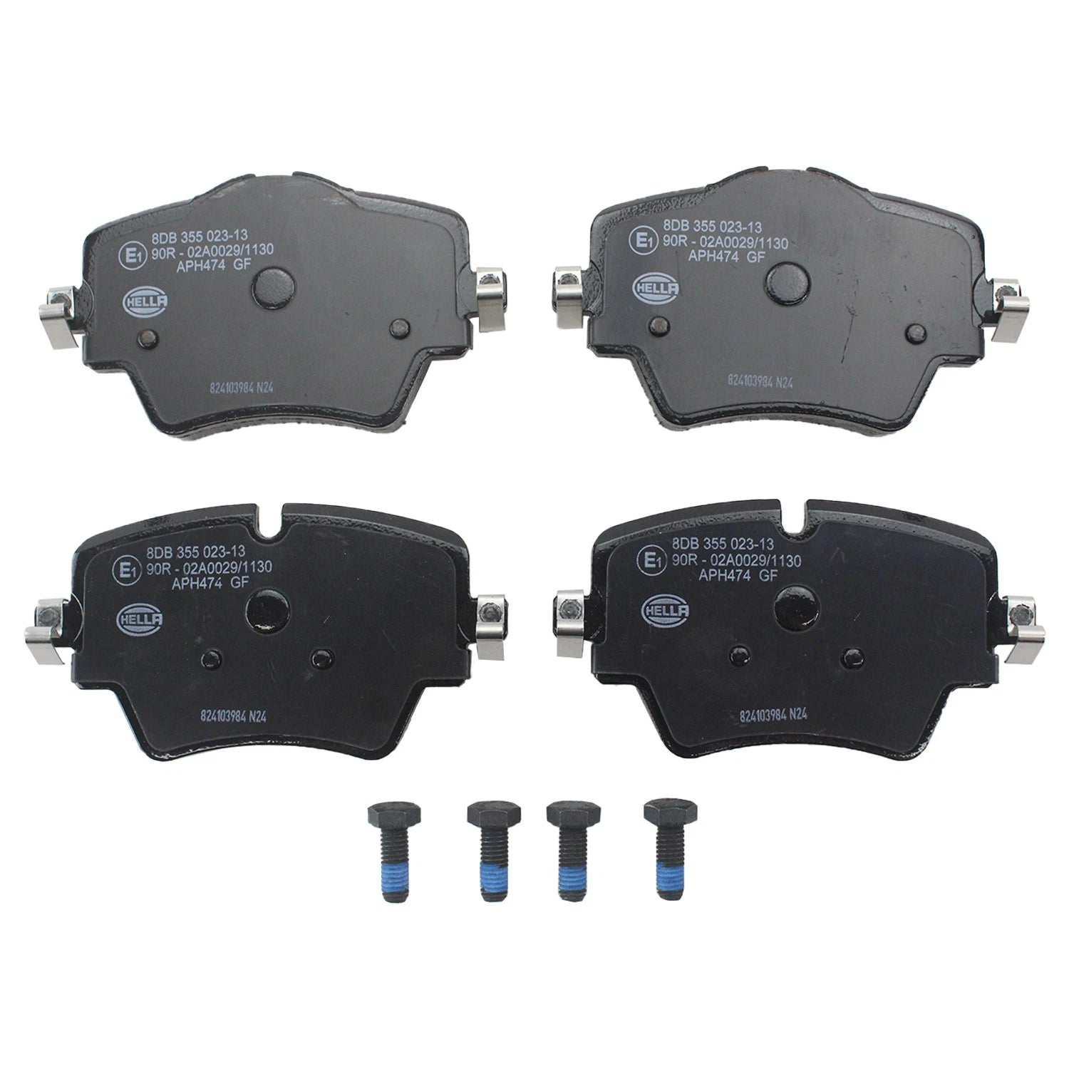 Hella Front Low-Met Disc Brake Pads for BMW G20 G22 G23 G26 G42 (2019–2023)