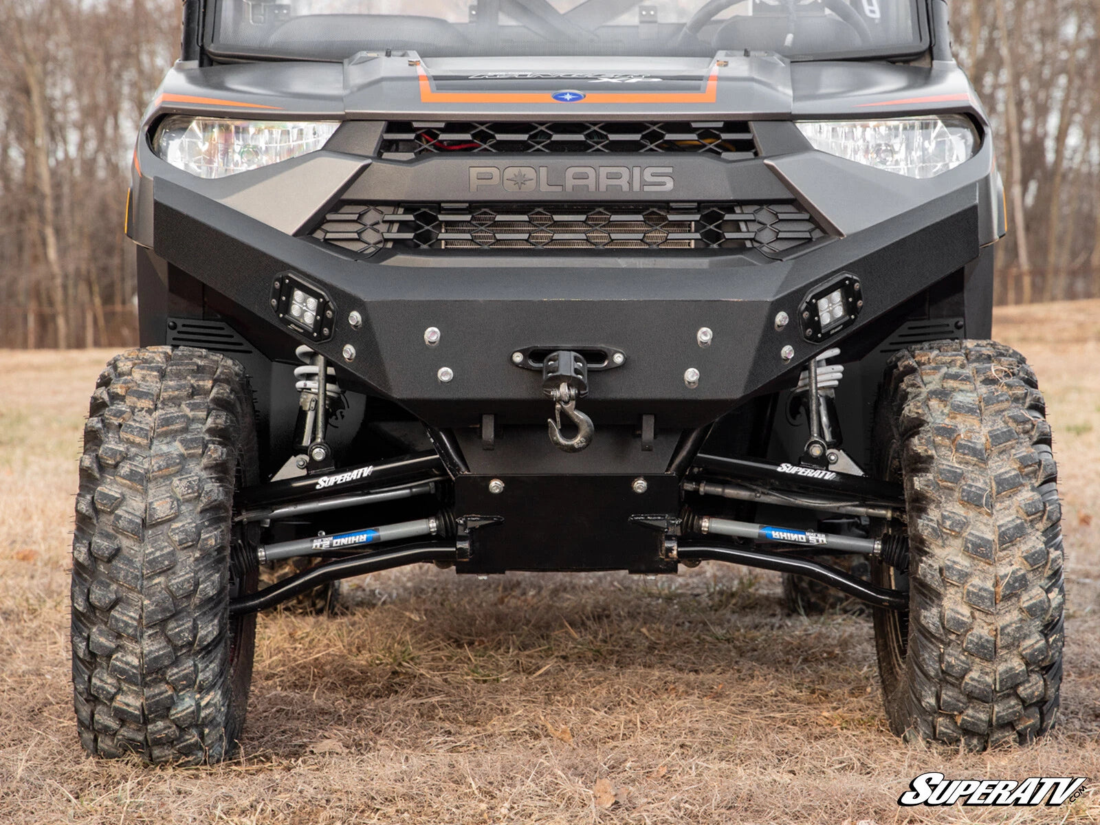 Front Inner Fender Guards for Polaris Ranger XP 1000 (2019–2023) - Black