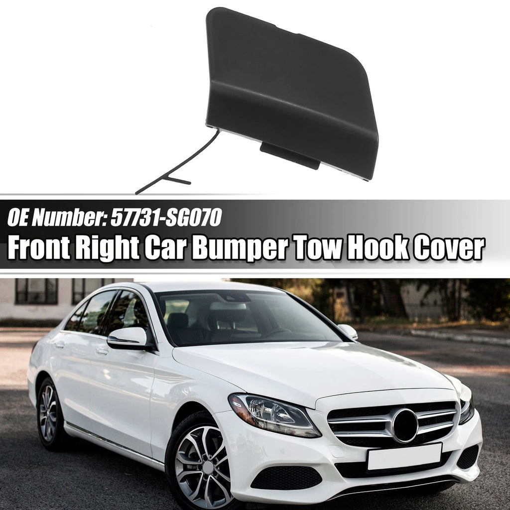 Tow Hook Cover for Subaru Forester (2014–2018) Black 718844975391