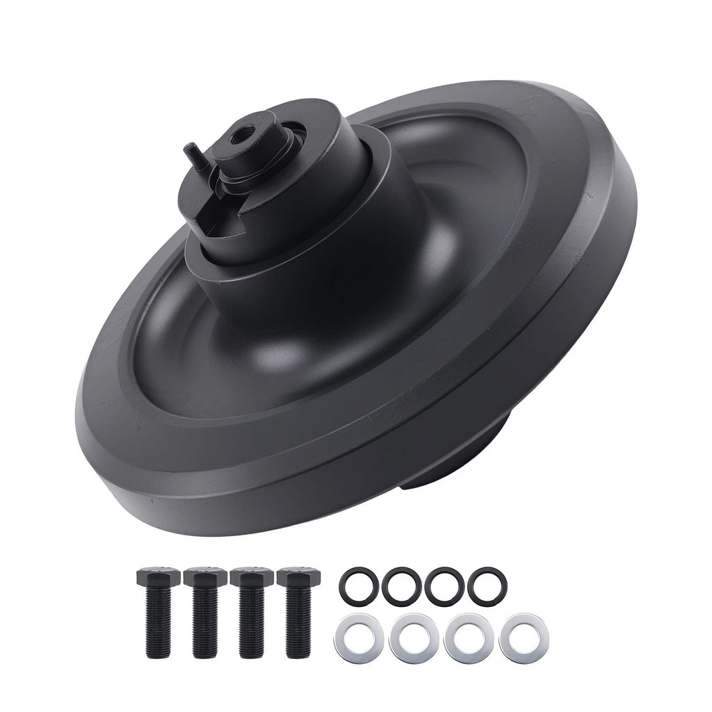 Black Steel Rear Idler Roller for Kubota SVL Series (2014–2023)