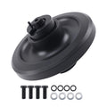 Black Steel Rear Idler Roller for Kubota SVL Series (2014–2023)