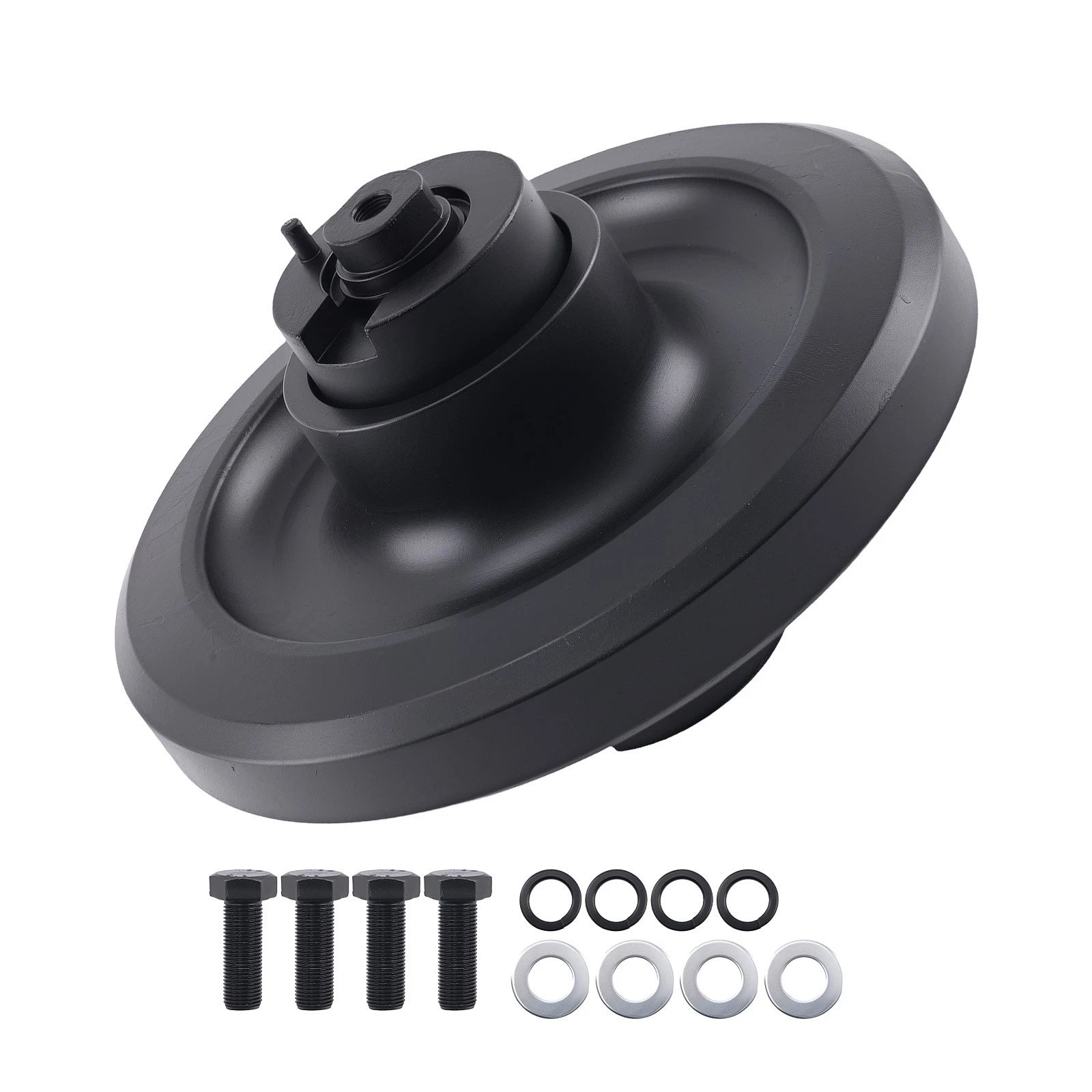 Black Steel Rear Idler Roller for Kubota SVL Series (2014–2023)