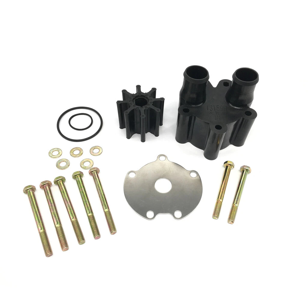 Raw Water Pump Impeller Kit for Mercury Mercruiser Bravo 1 2 3 (46-807151A14, 18-3150)