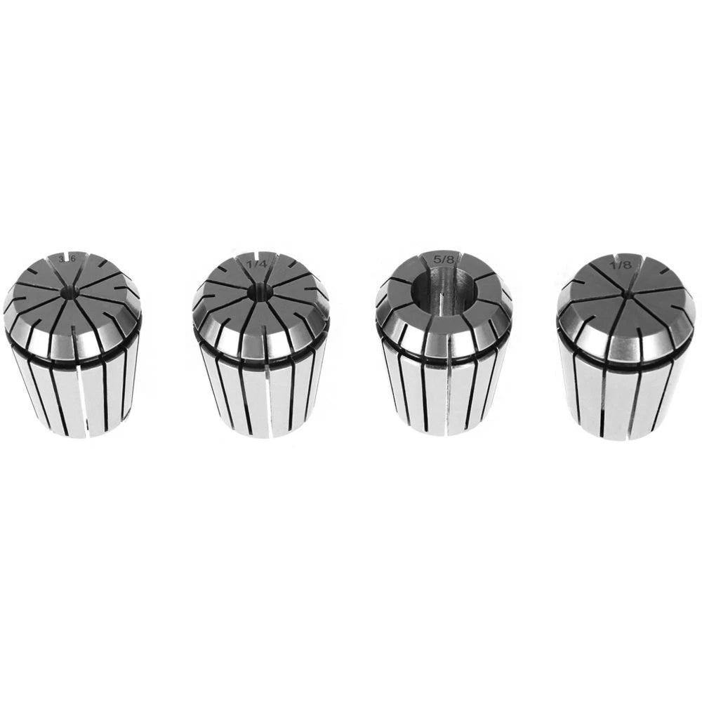 Set of 8 ER32 Spring Collets for CNC Machines (Various Sizes)