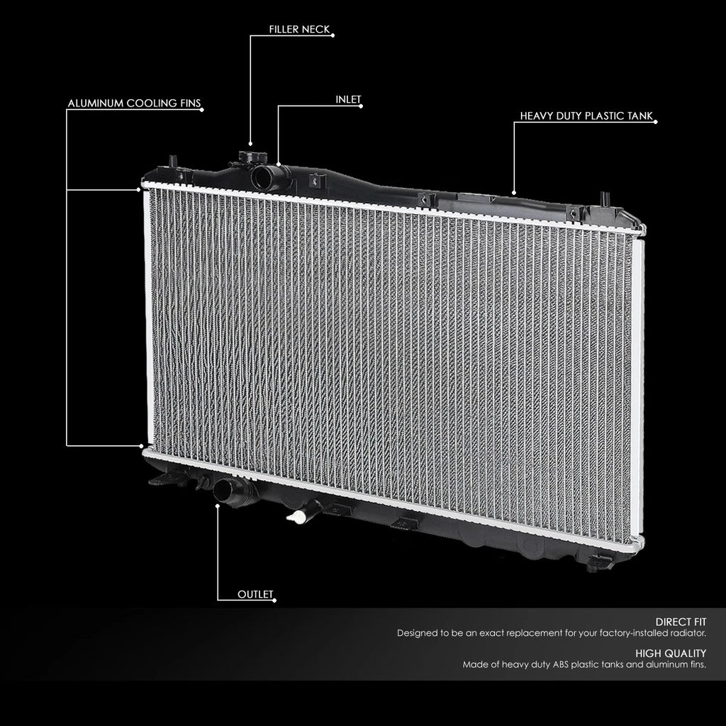 Aluminum Core Radiator for Honda Civic/Acura ILX (2012–2015) DPI 13221