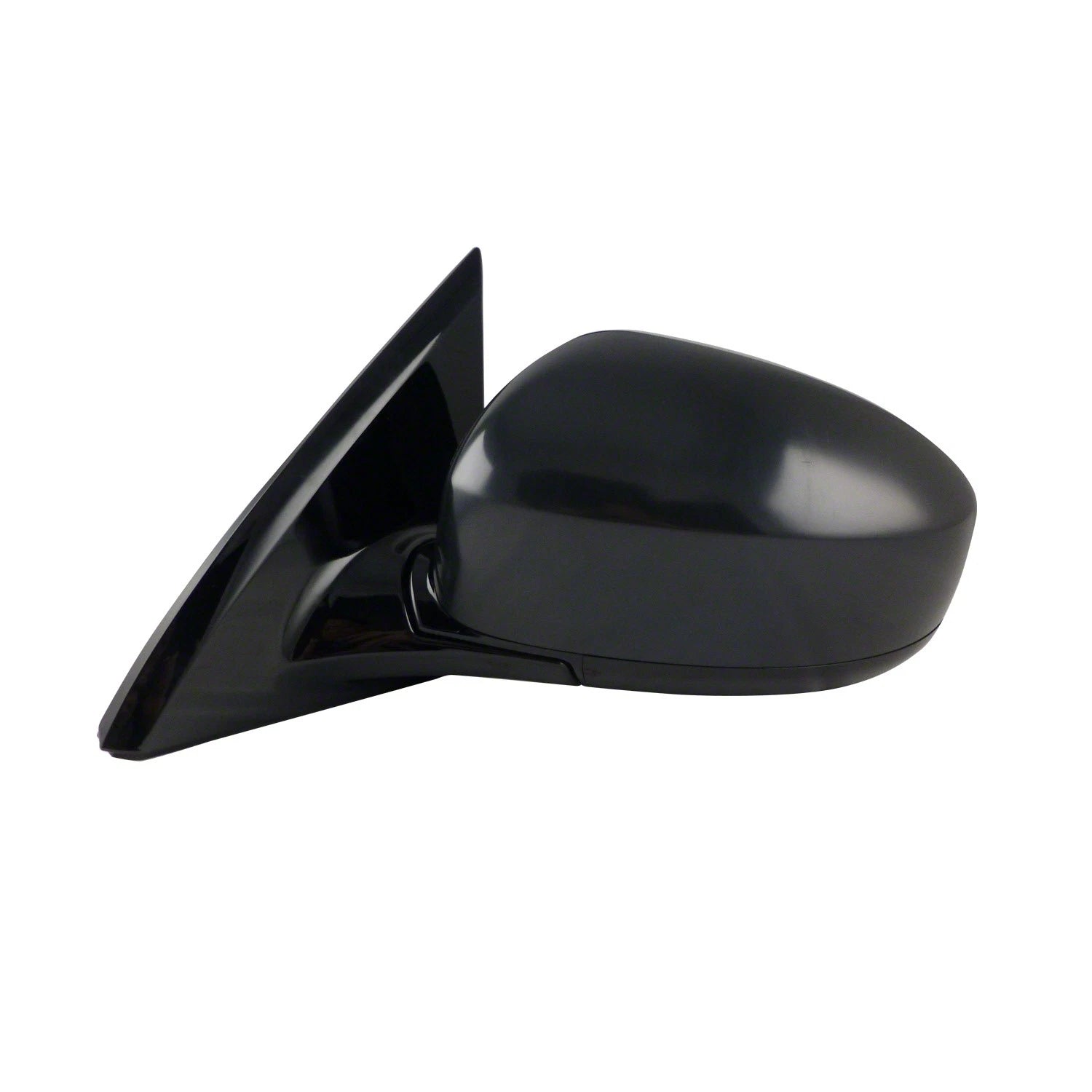 Replacement Ready to Paint Driver Side Power Door Mirror w/o Heated Glass