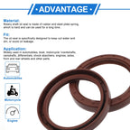 2X Oil Seal Rotary Shaft Seal FKM Rubber 70x90x12mm for Various Models