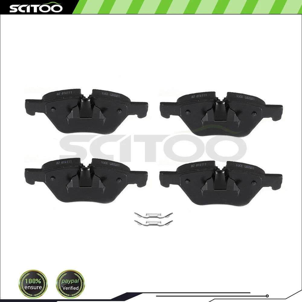 4x Metallic Brake Pads for BMW 128i (2008–2013) & Z4 sDrive28i (2012–2016)
