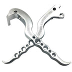 Chrome Hand Brake Clutch Levers for Honda CBR1000RR (2004–2007)