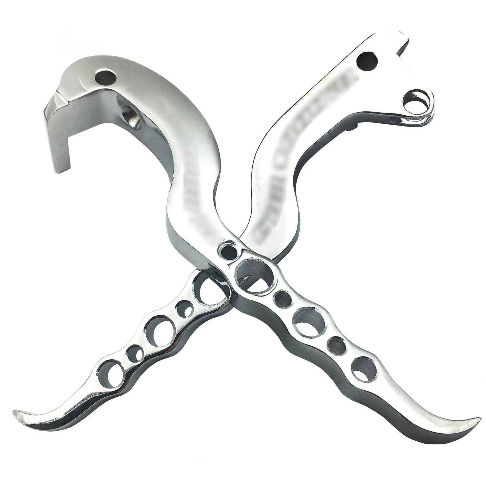 Chrome Hand Brake Clutch Levers for Honda CBR1000RR (2004–2007)