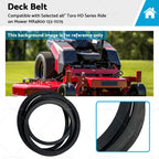 Deck Belt 5/8x166 for Toro 48 HD MR4800 (Fits 126-7731, 133-7075)