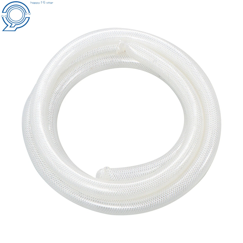 Reinforced Clear PVC Hose 1" ID x 1-1/4" OD 10ft High Pressure Flexible