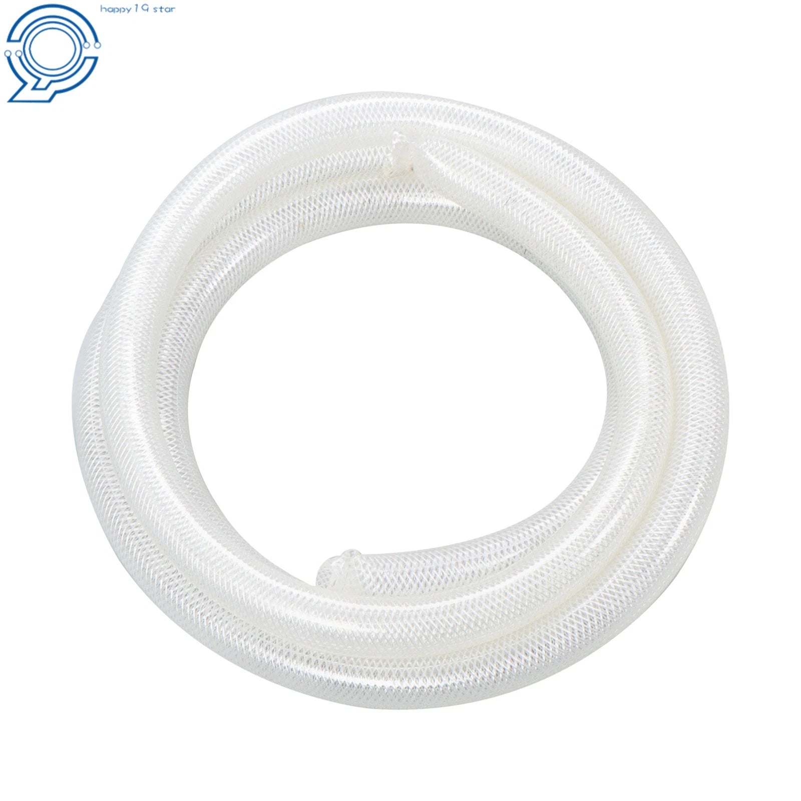 Reinforced Clear PVC Hose 1" ID x 1-1/4" OD 10ft High Pressure Flexible