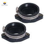 2X Throttle Body Adapter Intake Manifold Boot for Polaris Ranger RZR XP (2015–2021)