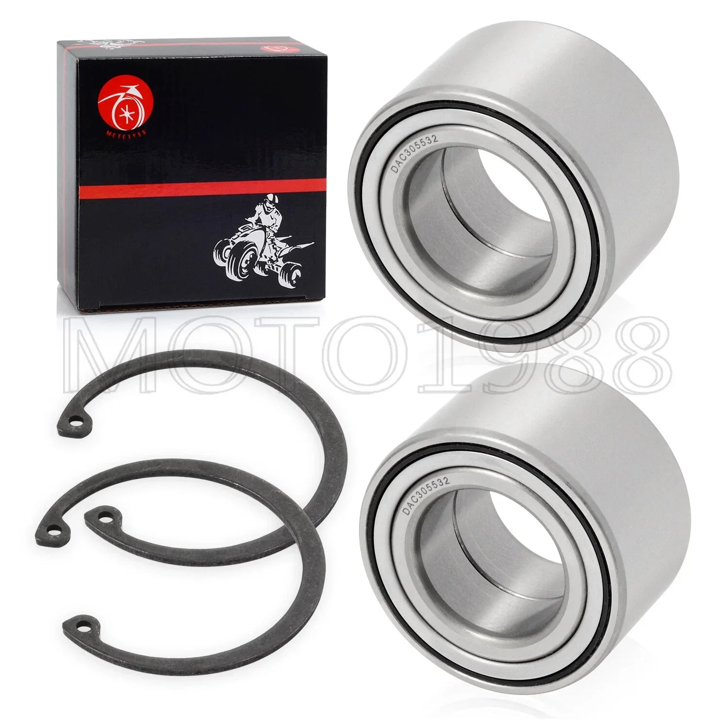 Rear Wheel Bearings & Ring for Polaris Sportsman (2002–2014)