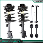 Set of 6 Front Struts Sway Bar Links for Dodge Grand Caravan Chrysler Town & Country