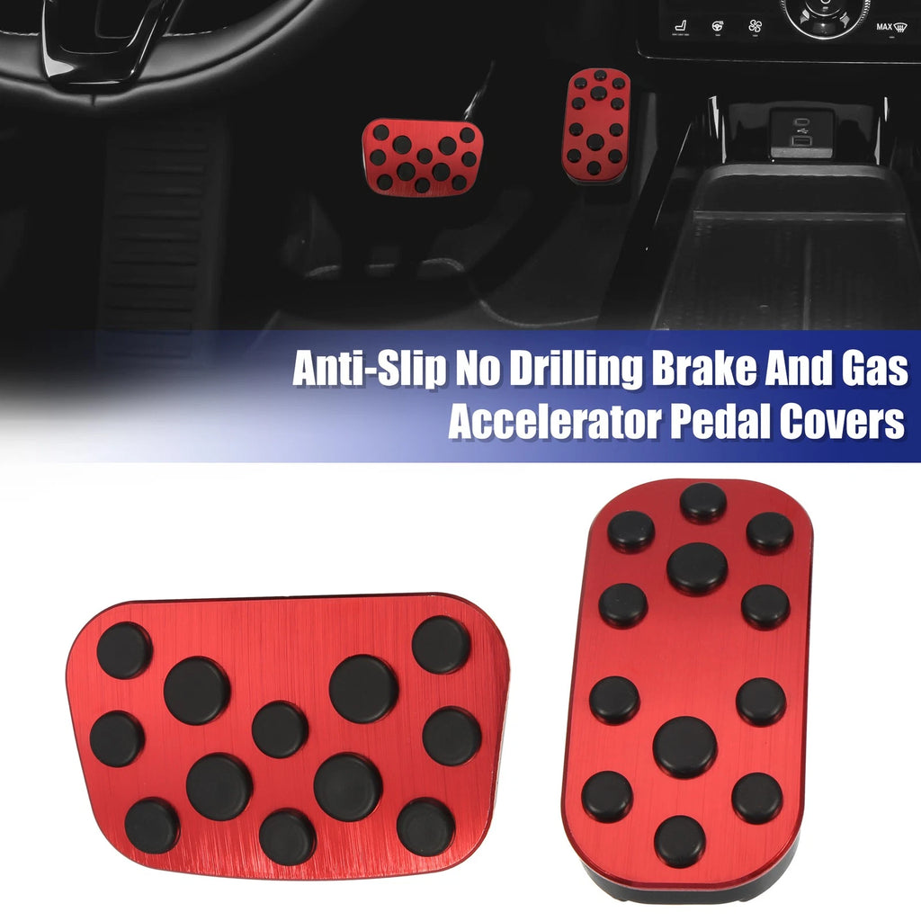 Set of 4 Brake Pedal Pads for Toyota Land Cruiser (726215071566)