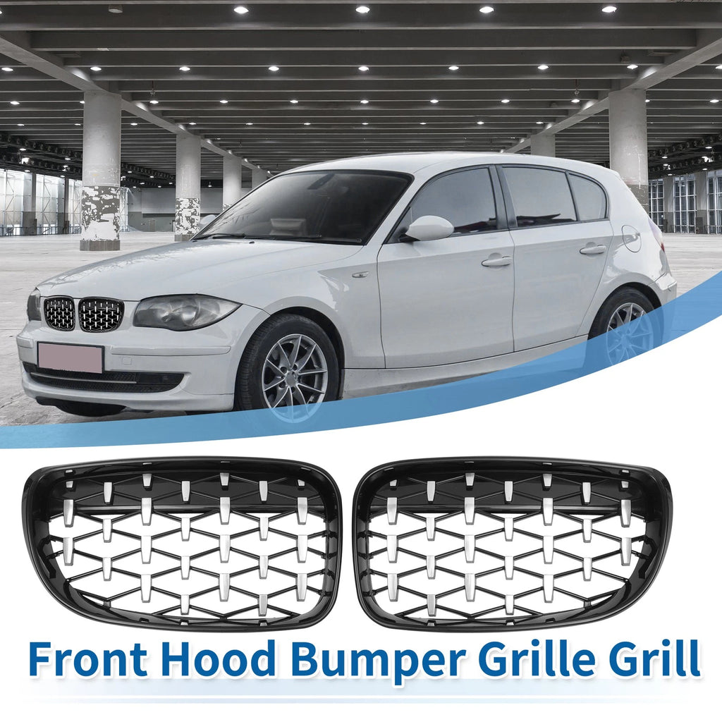 Front Hood Bumper Grille for BMW 128i 135i (2008–2013) No. 51137166439/51137166440