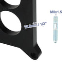 1/2" Tall Ported Phenolic Carburetor Spacer 4BBL for Chevy 